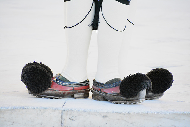 Athens 2020 – Presidential Guard guarding the Tomb of the Unknown Soldier