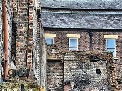 Back Streets and Dereliction. Christmas Day In The City