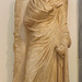 Grave Stele of a Youth Wearing a Himation in the  National Archaeological Museum in Athens, May 2014