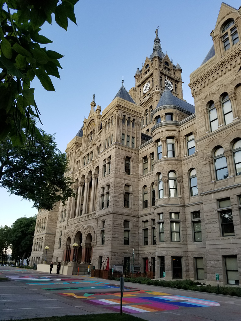 Black Lives Matter- City and County Building, SLC