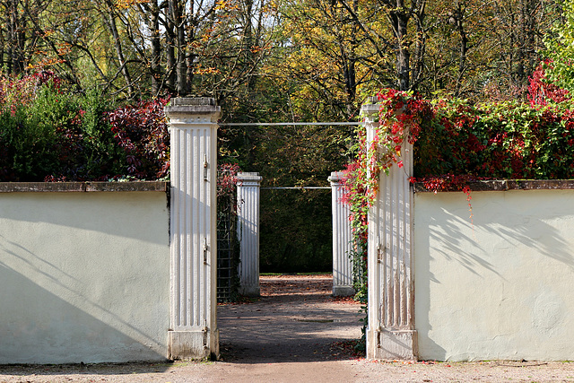 Geöffnet für den Herbst