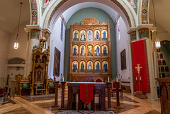 Santa Fe cathedral altar