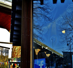 Reflected Byker Bridge