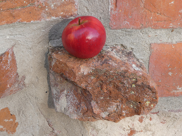 Klinkerstein & Apfel...