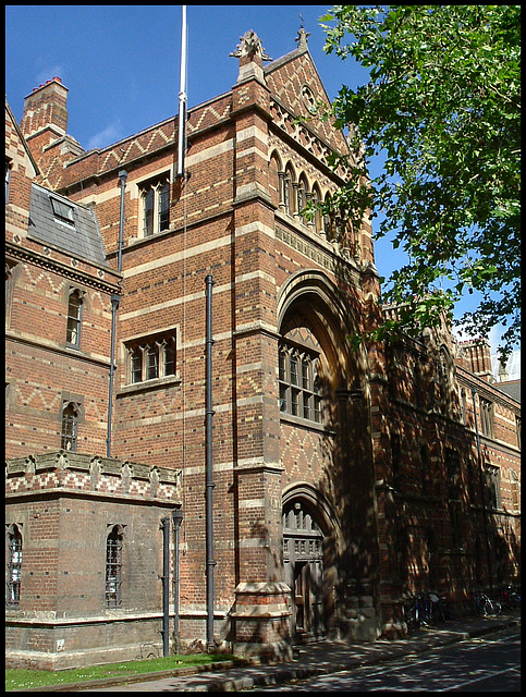 Keble College main gate