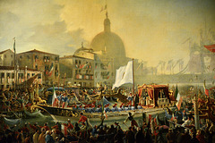 Florence 2023 – Palazzo Pitti – Galleria d’Arte Moderna – Arrival of King Vittorio Emanuele II in Venice in 1867
