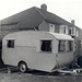 Bailey 14 ft caravan, photographed in the late 1950s