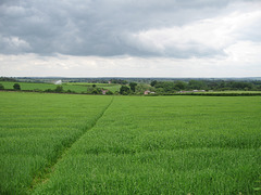 Looking back from near Jacob's Ladder, near Brignorth