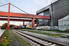 Verladeanlage von Siemens Energy am Nordhafen (Rhein-Ruhr-Hafen, Mülheim-Speldorf) / 7.01.2023