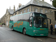 Reg’s Coaches YN07 NUP in Bury St. Edmunds - 23 Nov 2019 (P1050933)