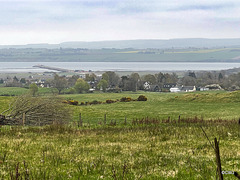 From above Evanton looking across the Cromarty Firth, where during WWII Catalina Flyboats were based.