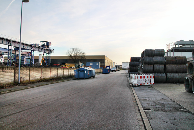 Lippestraße (Rhein-Ruhr-Hafen, Mülheim-Speldorf) / 7.01.2023