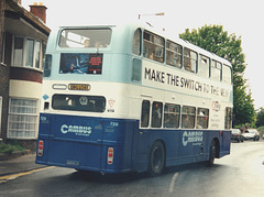 Cambus Limited 729 (DNG 234T) in Mildenhall – 27 May 1995 (266-33)