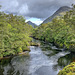 Dark water, River Etive, Glen Etive, Argyll, Scotland