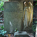 abney park cemetery, stoke newington, london,1948 young girl's gravestone named only as maureen