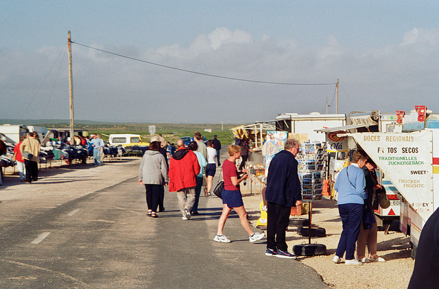 Market at the end of the world, Cape St Vincente (scan from 2000)