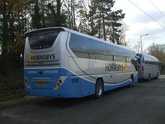 DSCF5600 Hornsby’s Coaches 8955 RH (YX14 SDU) near Bury St. Edmunds - 25 Nov 2018