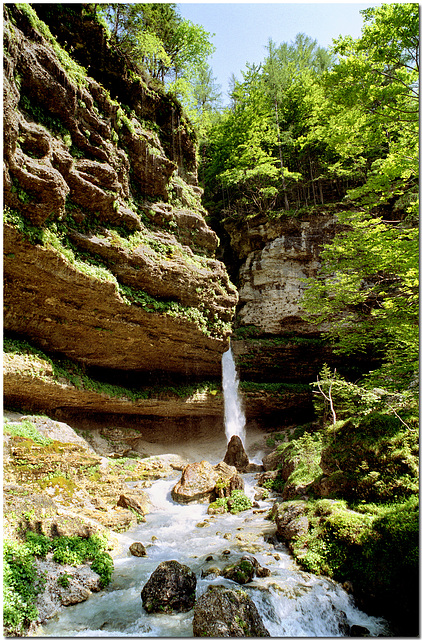 Peričnik Waterfall, Slovenia