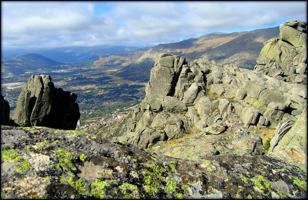 Bustarviejo Valley from The Sierra de La Cabrera