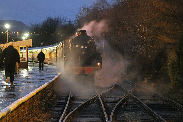 Rawtenstall at night