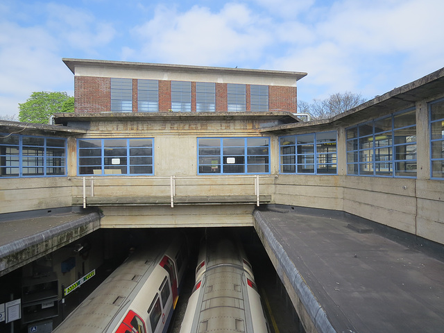 acton town tube station, london