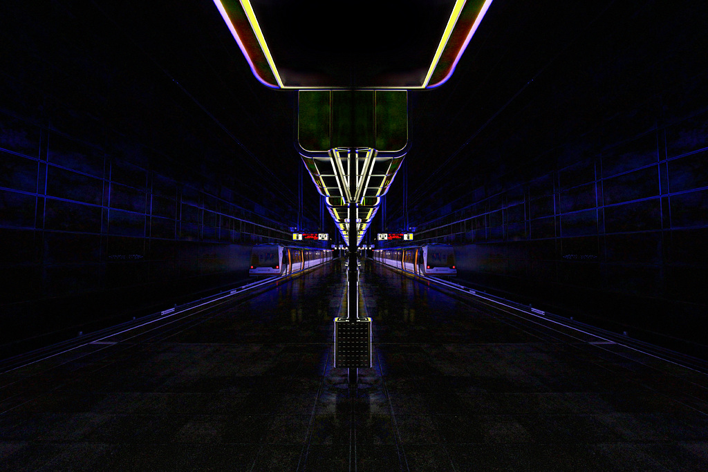U-Bahnhof Hafencity Universität (Psychodelic)