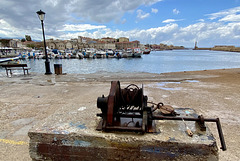 Chania 2021 – Winch for the old slipway