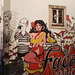 Street art at Alfama, Lisbon - stray fado.