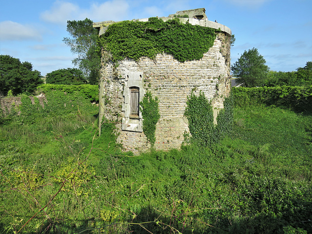 rye harbour martello tower,  sussex (2)part of a c19 chain along the south coast built 1805-10