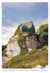Rufus Castle - Church Ope - Portland - Dorset July 2002