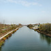 Der Rhein-Herne-Kanal von der Brücke aus (Oberhausen) / 8.04.2018