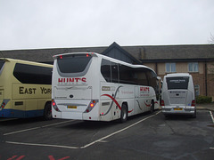 DSCF5513 Coaches at Peterborough Service Area - 24 Nov 2018