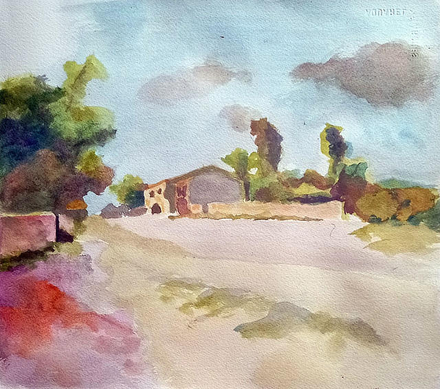 aquarelle intemporelle