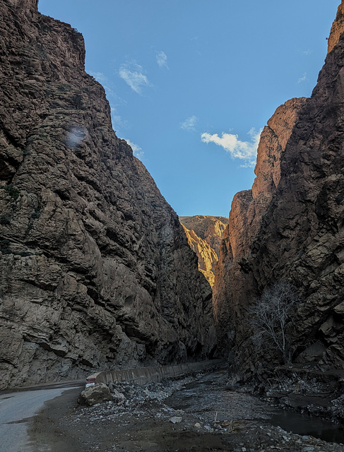 Les fabuleuses gorges du Dadès     (Maroc)