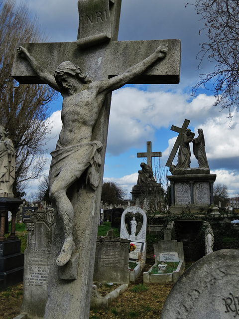 st patrick's cemetery, leyton, london
