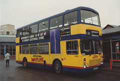 South Yorkshire Transport (Mainline) 2430 (A340 YAK) in Sheffield – 24 Sep 1992 (180-23)