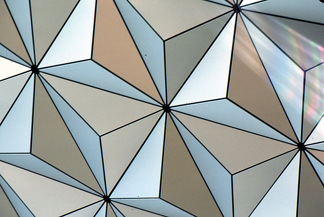 Spaceship Earth im Epcot Center in Florida ( III )