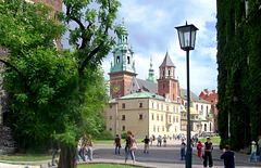 PL - Krakau - Wawel mit der Kathedrale