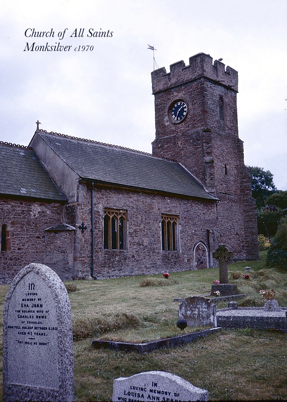 Church of All Saints, Monksilver c1970
