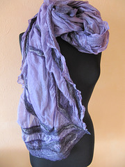 nuno feltd silk scarf