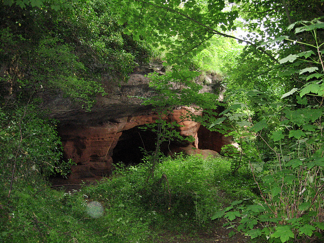 Caves at The Hermitage near Bridgnorth