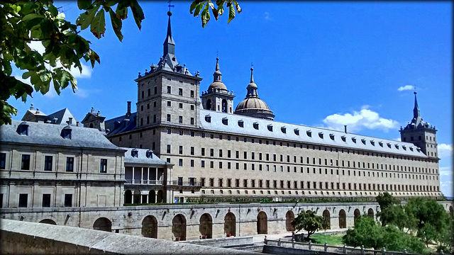 The Palacio-Monasterio de San Lorenzo de El Escorial