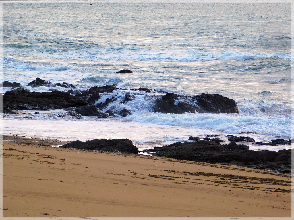 Vue depuis la plage de la Salinette à Saint Briac (35)