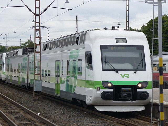 VR Class Sm4 Unit arriving at Helsinki - 4 August 2016