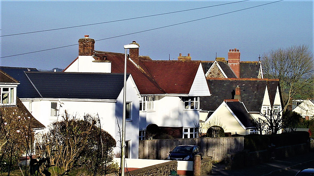 Some houses opposite my home