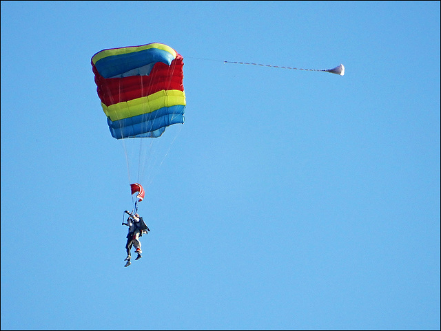 la tete en l'air