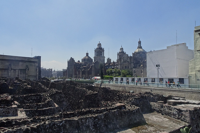 View From The Templo Mayor