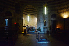 Italy,  Interior of the Chapel of San Galgano