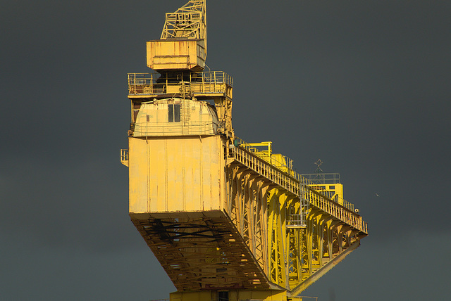 Yellow Cranes On The Tyne Yellow Cranes On The Tyne