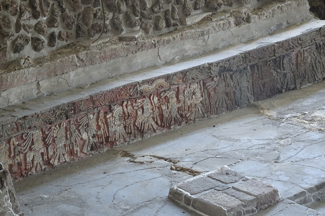 Carvings At The Templo Mayor